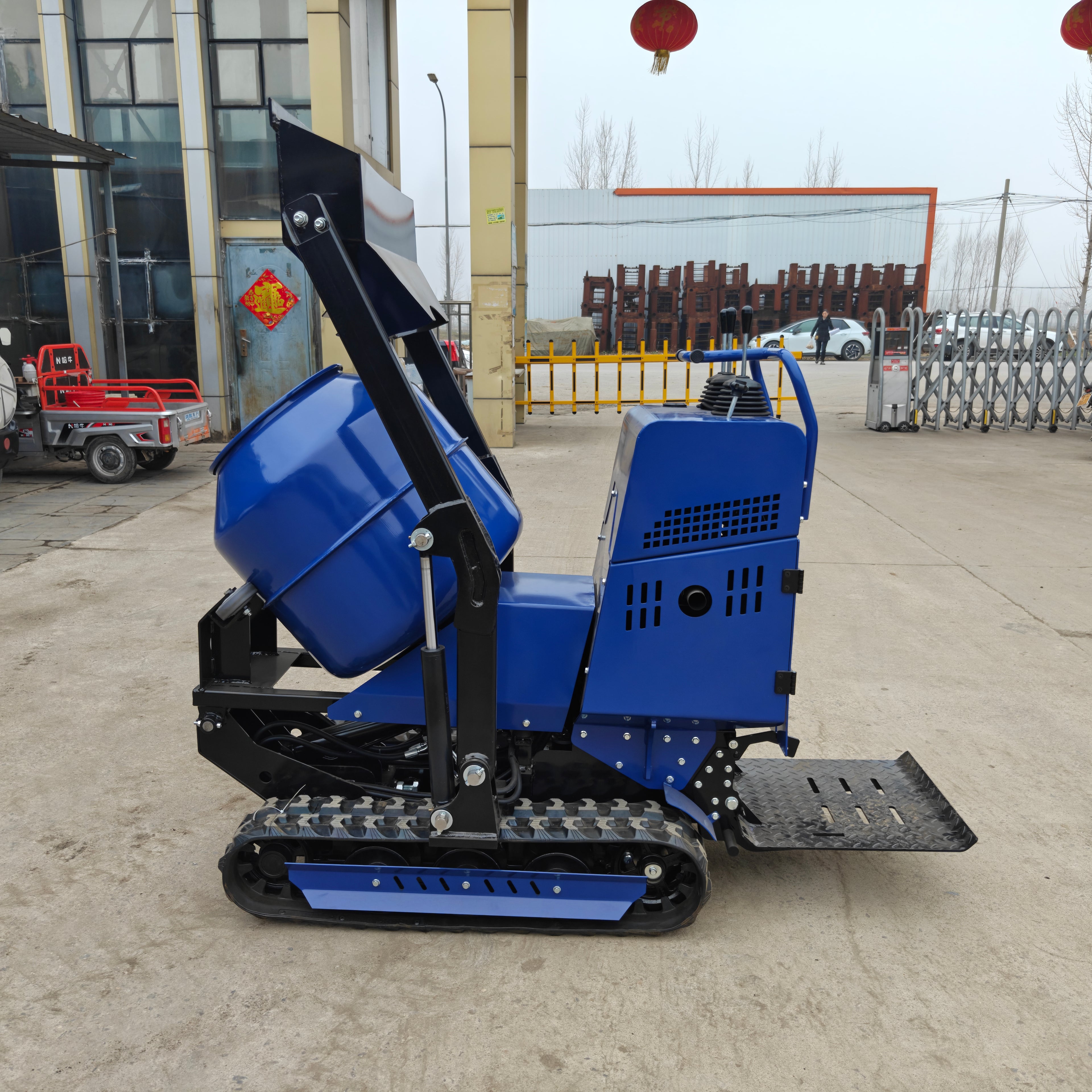 Hormiguera Crawler Concrete Mixer 500M Parameters