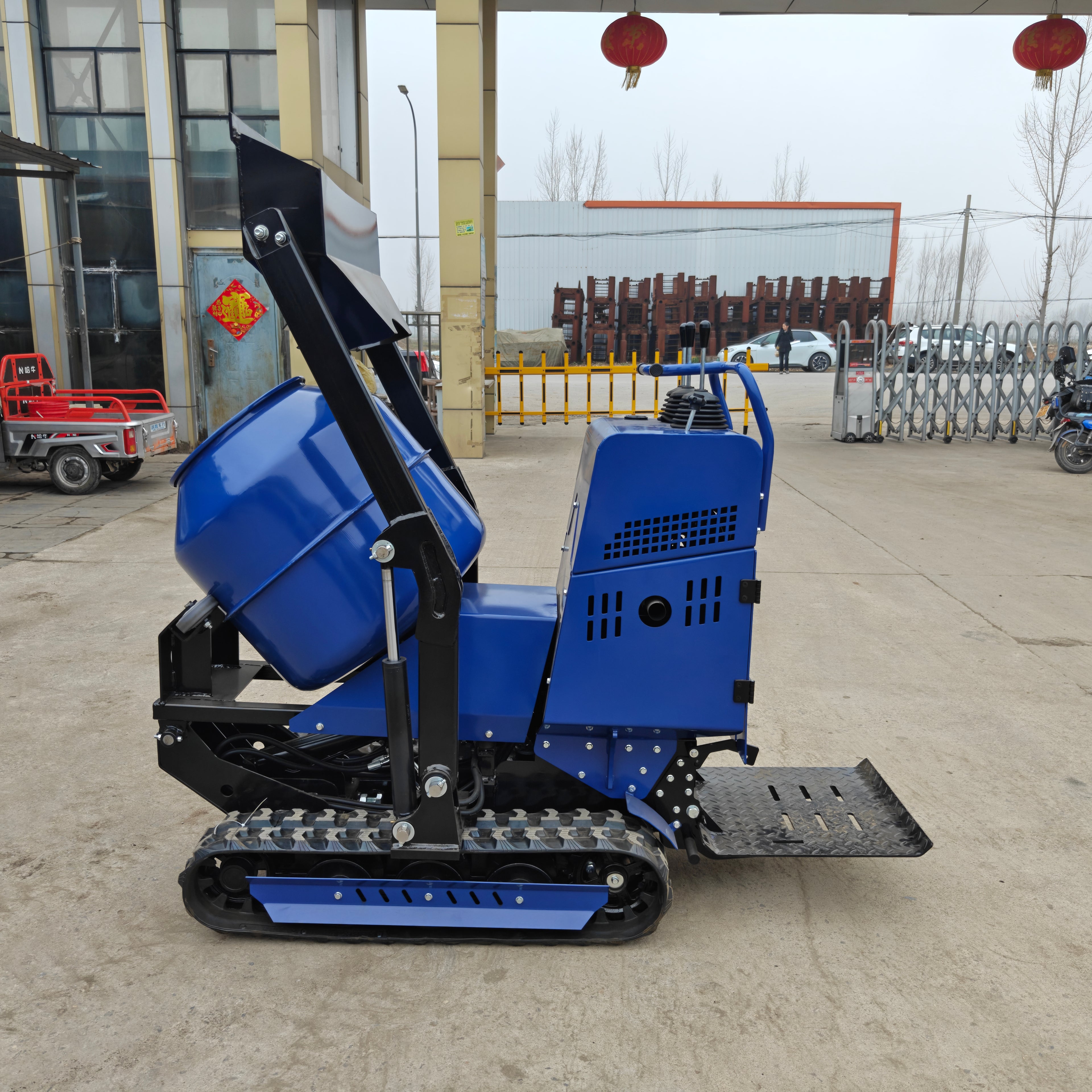 Hormiguera Crawler Concrete Mixer 500M Parameters