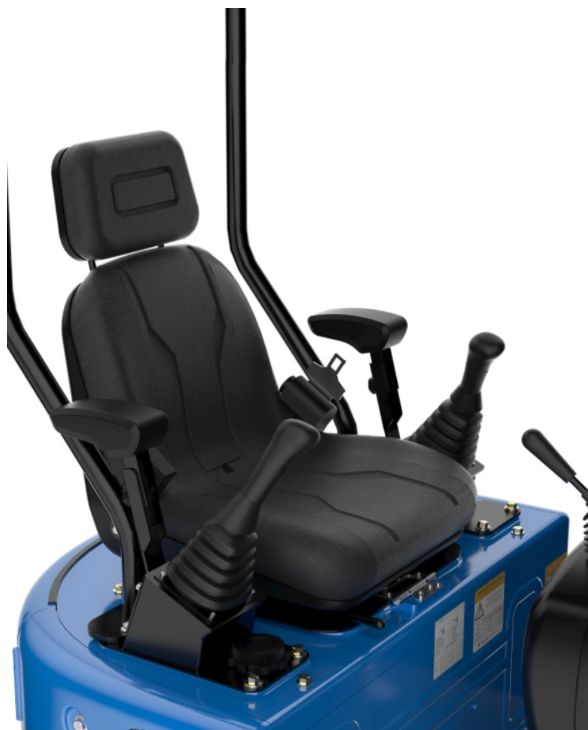 Rippa R10 ECO. Mandos Pilotados, Orugas Desplazables y Radiador Aceite