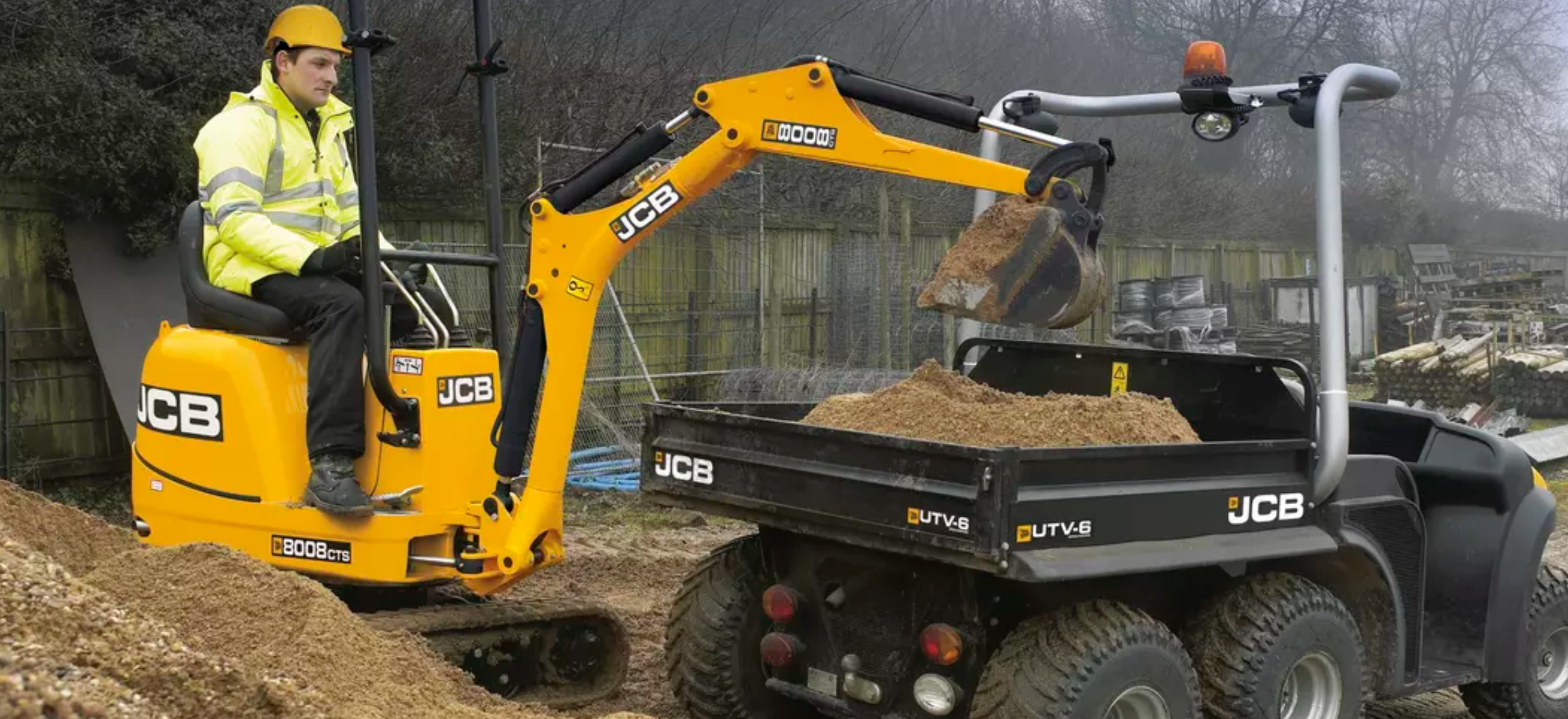 MICROEXCAVADORA JCB 8008E CTS